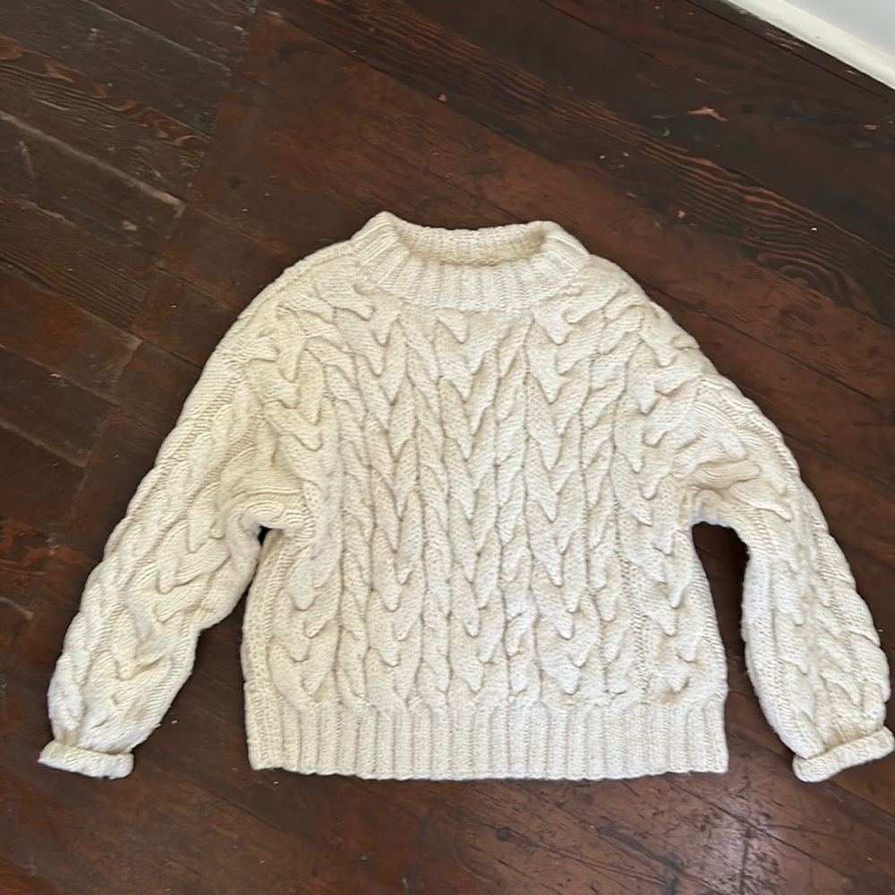 Doen hang knit sweater